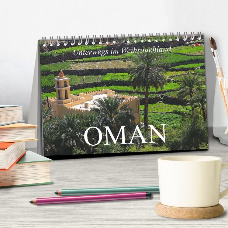 Produktbild: Unterwegs im Weihrauchland Oman (Tischkalender 2027 DIN A5 quer), CALVENDO Monatskalender