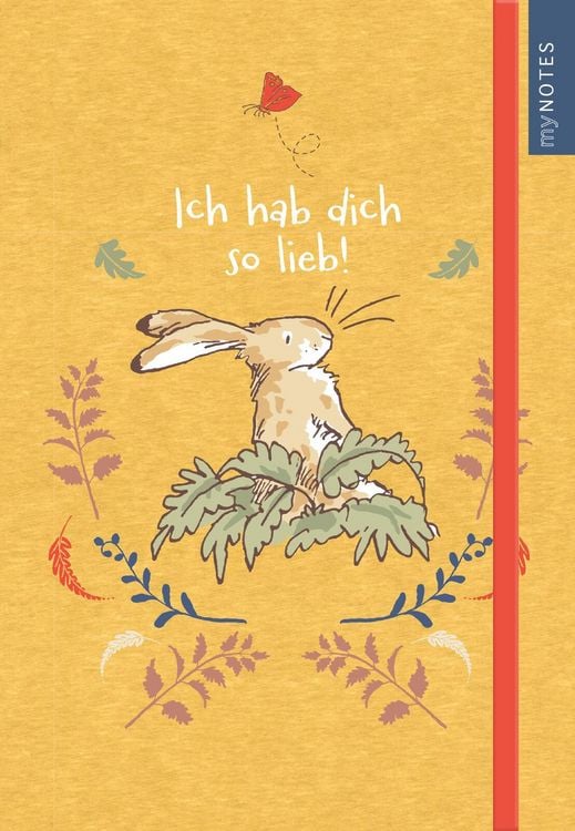 Produktbild: myNOTES Papeterie: Wei&szlig;t du eigentlich, wie lieb ich dich hab? Notizbuch A5