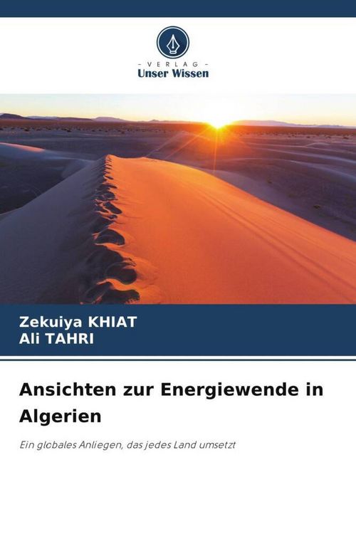Produktbild: Khiat, Z: Ansichten zur Energiewende in Algerien