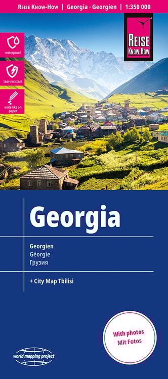 Produktbild: Reise Know-How Landkarte Georgien / Georgia (1:350.000)