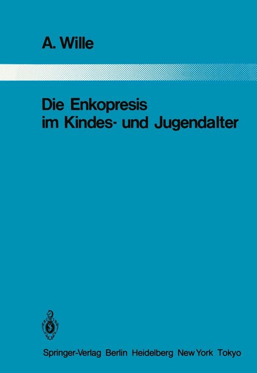 Produktbild: Die Enkopresis im Kindes- und Jugendalter