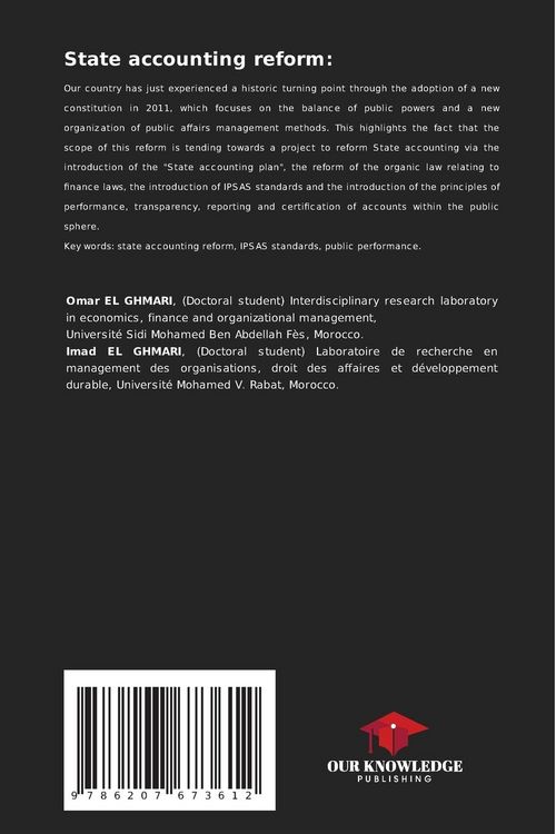 Produktbild: State accounting reform: