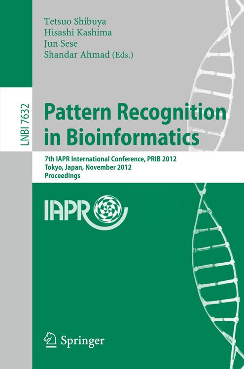Produktbild: Pattern Recognition in Bioinformatics
