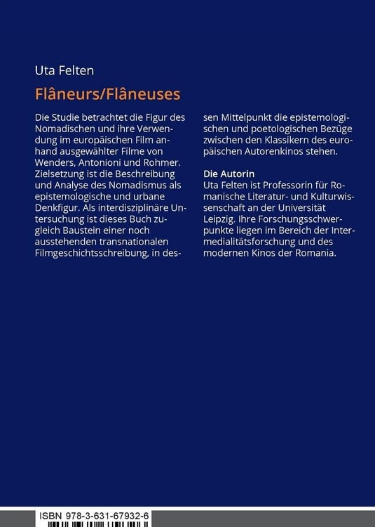 Produktbild: Flâneurs/Flâneuses
