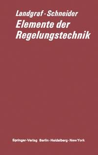 Produktbild: Elemente der Regelungstechnik