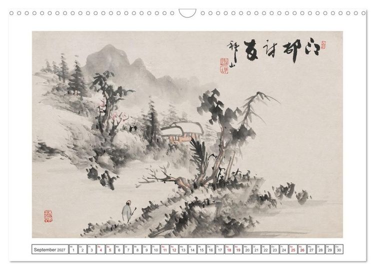 Produktbild: Yoshitsugu Haizan (Wandkalender 2027 DIN A3 quer), CALVENDO Monatskalender