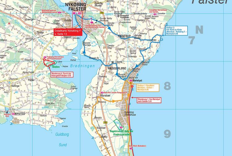 Produktbild: Reise Know-How InselTrip Falster und Lolland mit Marielyst und M&oslash;ns Klint