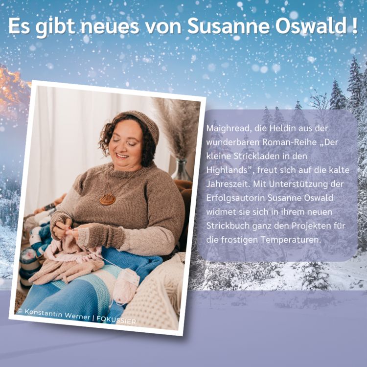 Produktbild: Der kleine Strickladen in den Highlands. Maighreads Winter-Strickbuch