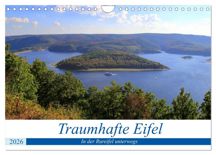 Produktbild: Traumhafte Eifel - In der Rureifel unterwegs (Wandkalender 2026 DIN A4 quer), CALVENDO Monatskalender