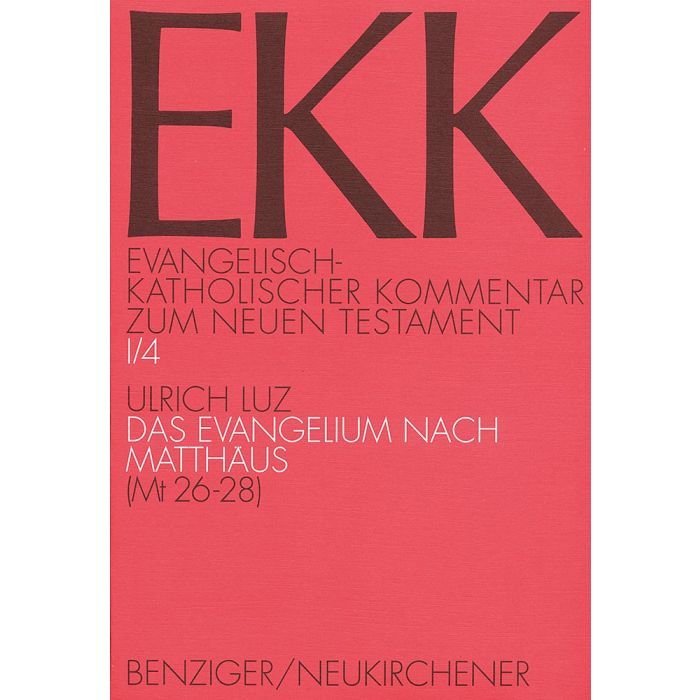 Produktbild: Evangelisch-Katholischer Kommentar zum Neuen Testament (EKK) / Das Evangelium nach Matth&auml;us