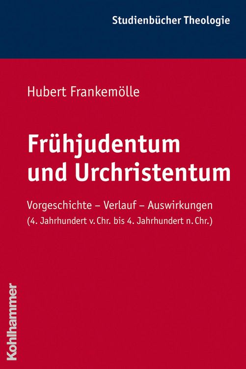 Produktbild: Fr&uuml;hjudentum und Urchristentum