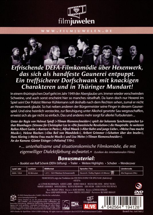Produktbild: Hexen (DEFA Filmjuwelen)