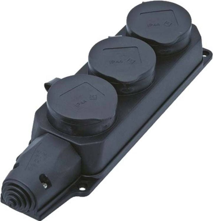 Produktbild: Bachmann 381109 Steckdosenleiste Schwarz 1St.