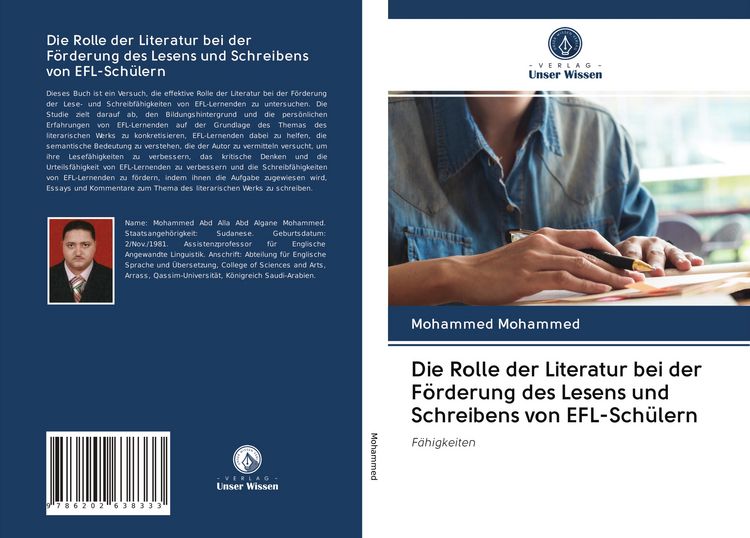 Produktbild: Die Rolle der Literatur bei der F&ouml;rderung des Lesens und Schreibens von EFL-Sch&uuml;lern