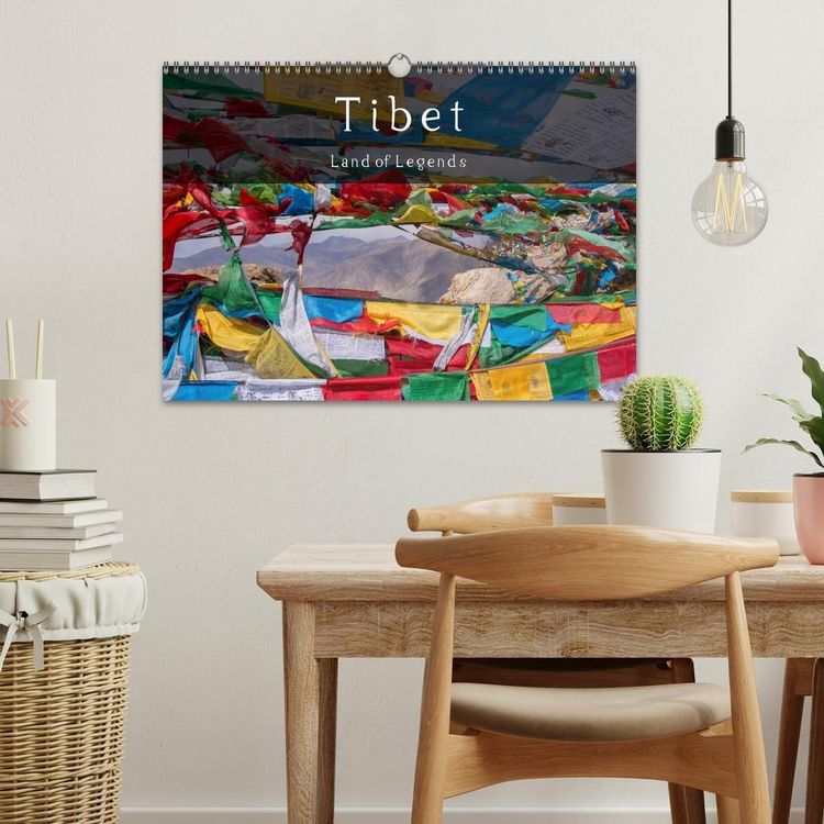 Produktbild: Tibet Land of Legends (Wall Calendar 2027 DIN A3 landscape), CALVENDO 12 Month Wall Calendar