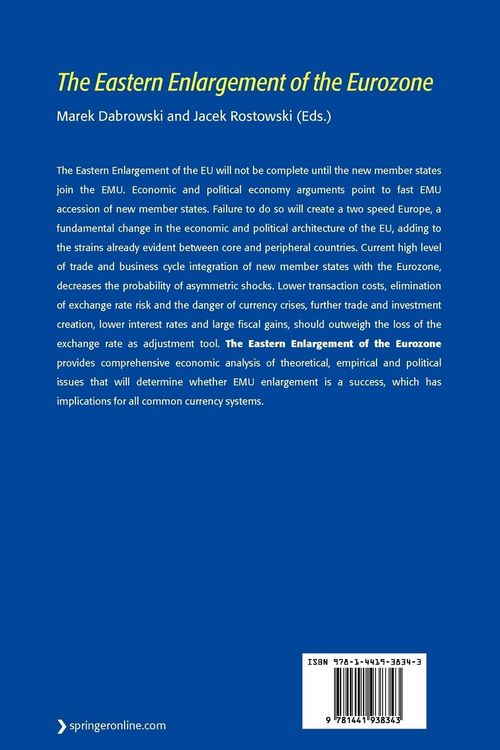 Produktbild: The Eastern Enlargement of the Eurozone