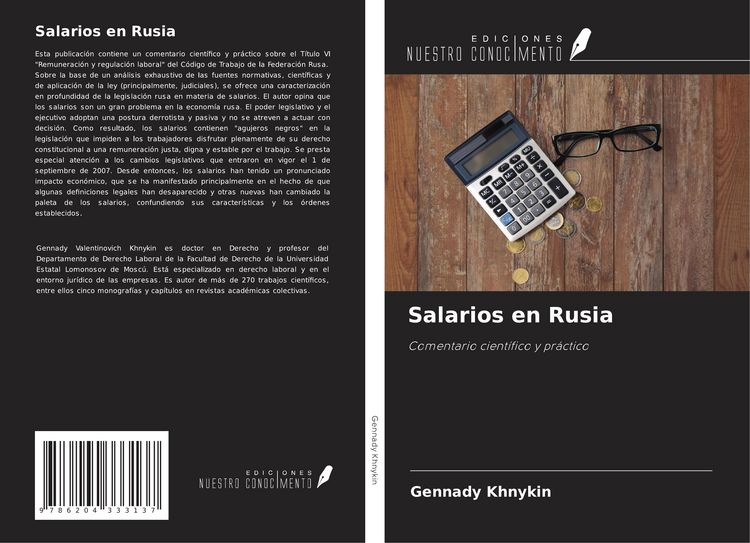 Produktbild: Salarios en Rusia