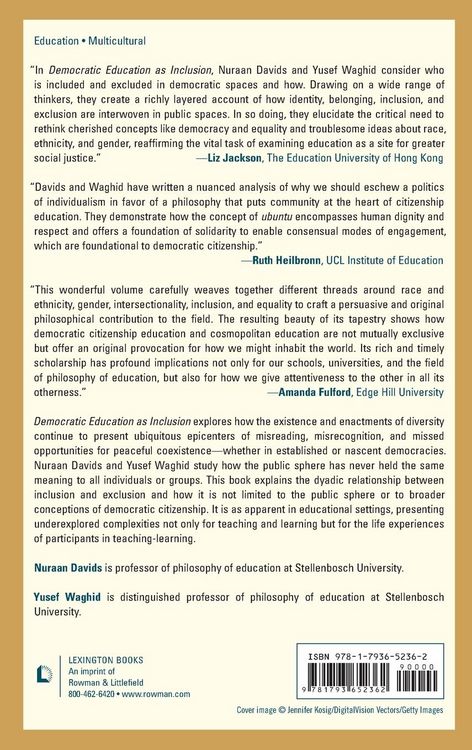 Produktbild: Democratic Education as Inclusion