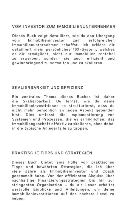 Produktbild: 10X f&uuml;r Immobilieninvestoren