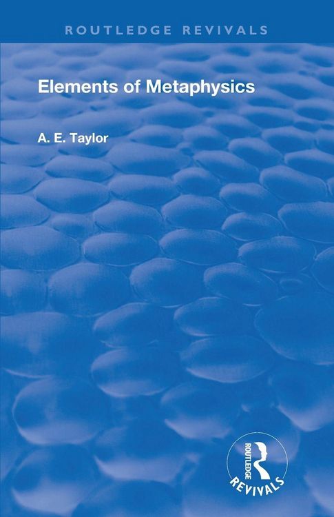 Produktbild: Elements of Metaphysics