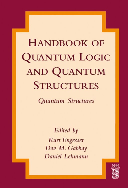 Produktbild: Handbook of Quantum Logic and Quantum Structures