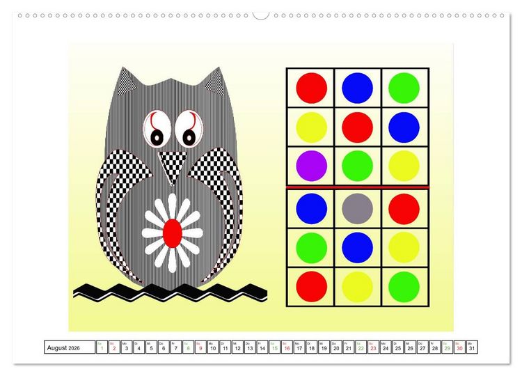 Produktbild: R&auml;tselspa&szlig; f&uuml;r Kinder ab 4 Jahren (Wandkalender 2026 DIN A2 quer), CALVENDO Monatskalender