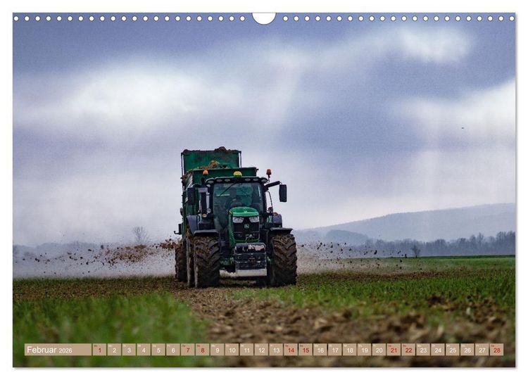 Produktbild: Moderne Landtechnik (Wandkalender 2026 DIN A3 quer), CALVENDO Monatskalender
