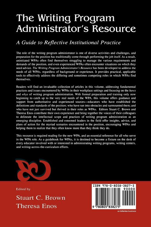 Produktbild: The Writing Program Administrator's Resource