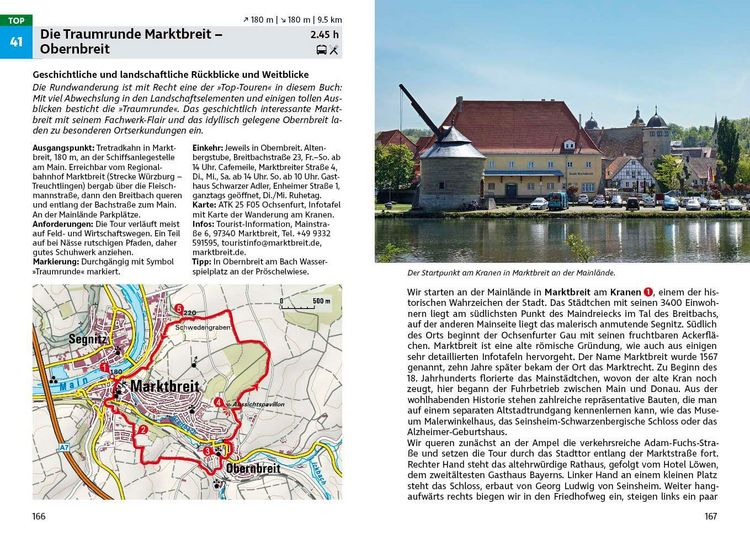 Produktbild: ROTHER Wanderf&uuml;hrer Rund um W&uuml;rzburg