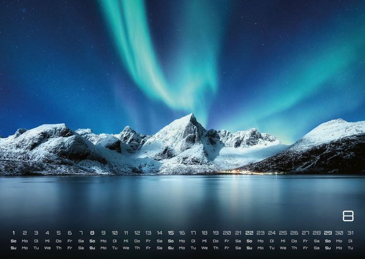 Produktbild: Polarlichter - grandiose Naturschauspiele - 2027 - Kalender DIN A2