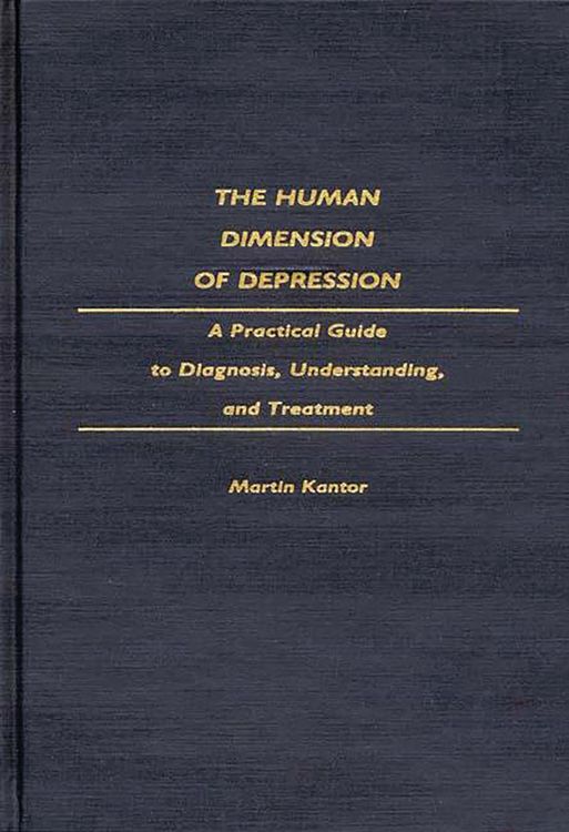 Produktbild: The Human Dimension of Depression