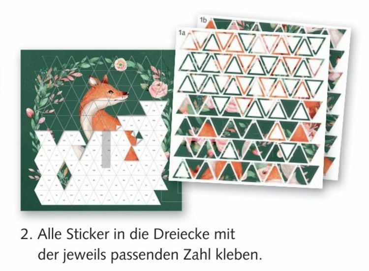 Produktbild: Stickern nach Zahlen Zauberwald