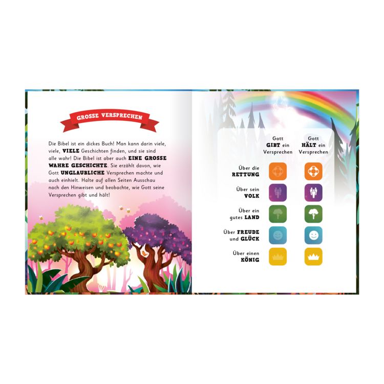 Produktbild: Gottes gro&szlig;es Versprechen &ndash; KINDERBIBEL