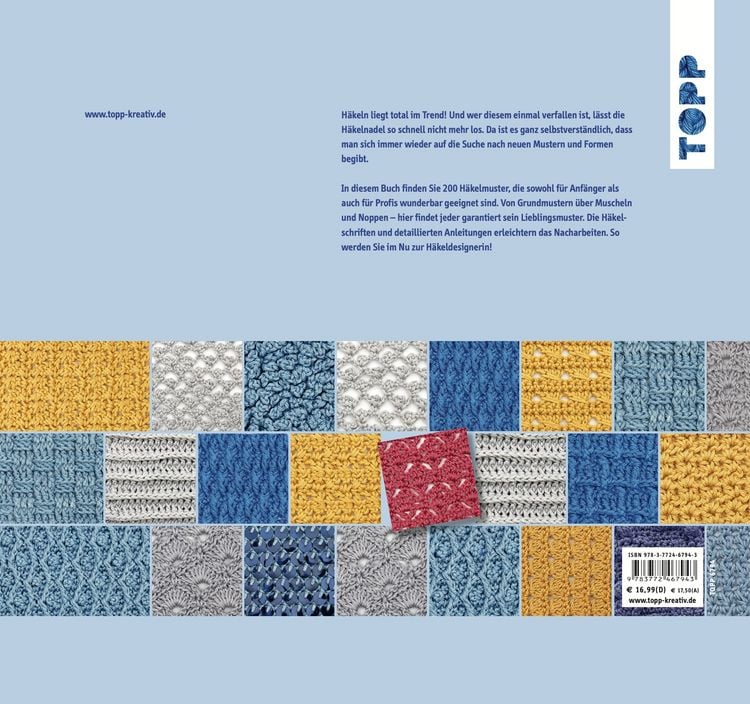 Produktbild: Das große Häkelmuster-Buch