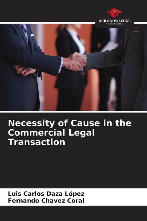 Produktbild: Necessity of Cause in the Commercial Legal Transaction
