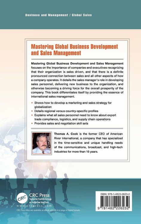 Produktbild: Mastering Global Business Development and Sales Management