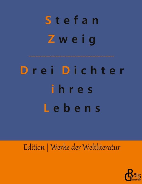 Produktbild: Drei Dichter ihres Lebens