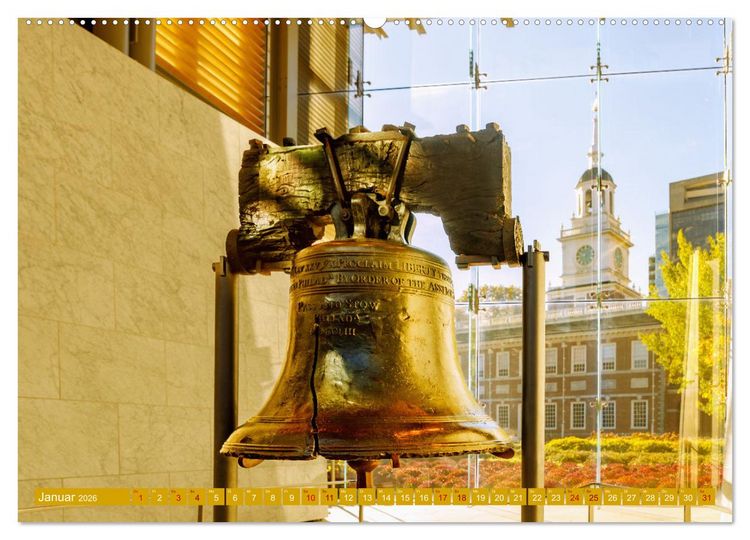 Produktbild: Pennsylvania. Die Wiege der USA zwischen Tradition und Moderne (Wandkalender 2026 DIN A2 quer), CALVENDO Monatskalender