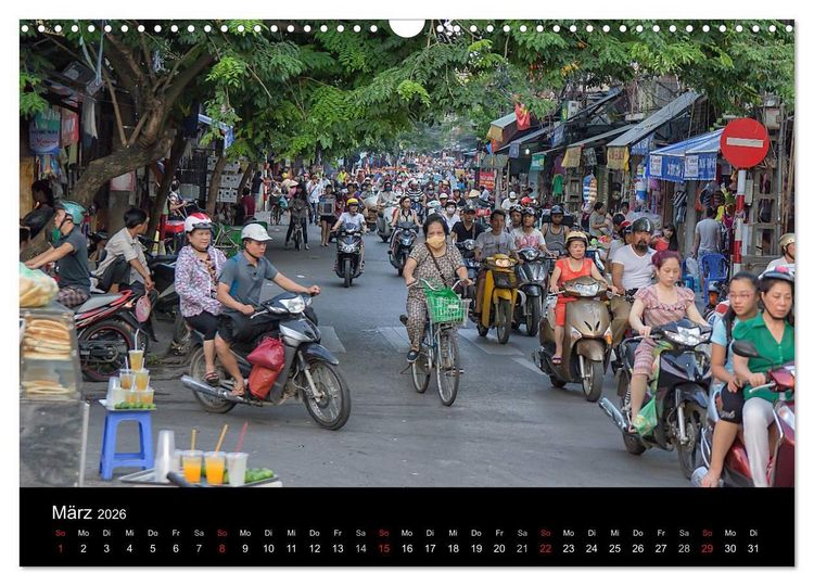 Produktbild: Vietnam Abenteuerreise (Wandkalender 2026 DIN A3 quer), CALVENDO Monatskalender