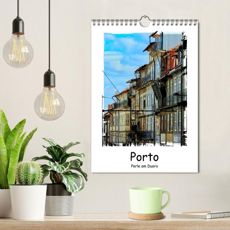 Produktbild: Porto Perle am Douro (Wandkalender 2026 DIN A4 hoch), CALVENDO Monatskalender