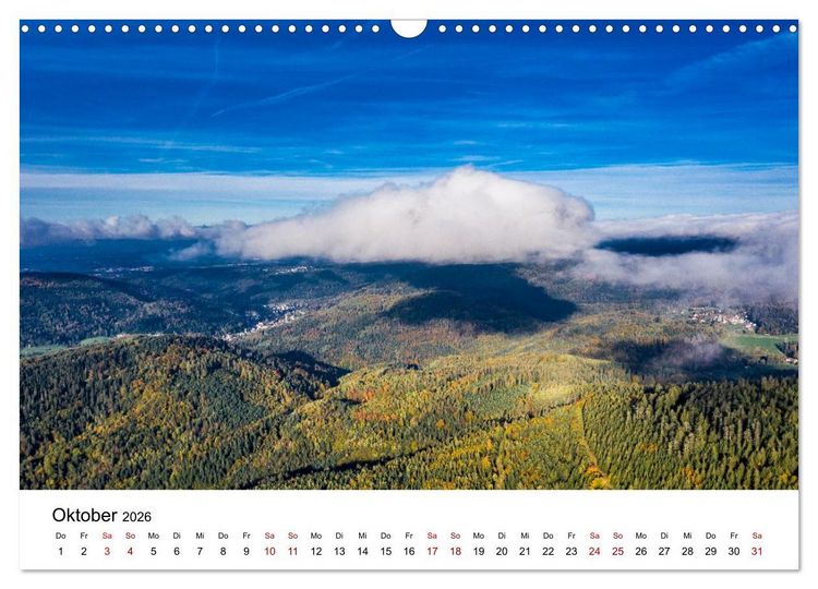 Produktbild: Das Alb- und Moosalbtal (Wandkalender 2026 DIN A3 quer), CALVENDO Monatskalender