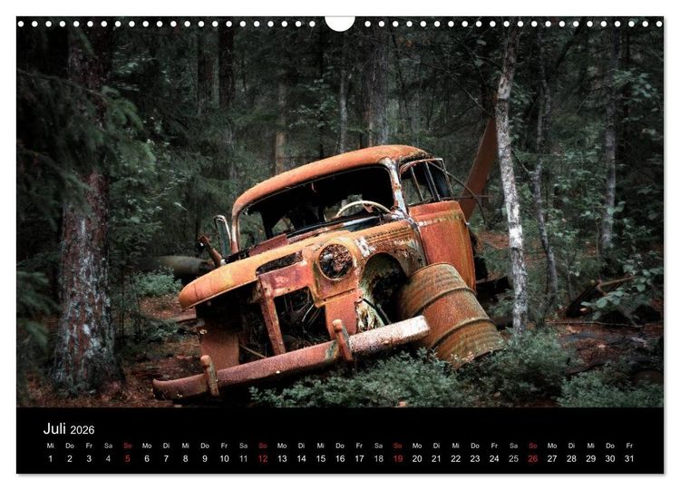 Produktbild: Automobile im Herbst (Wandkalender 2026 DIN A3 quer), CALVENDO Monatskalender