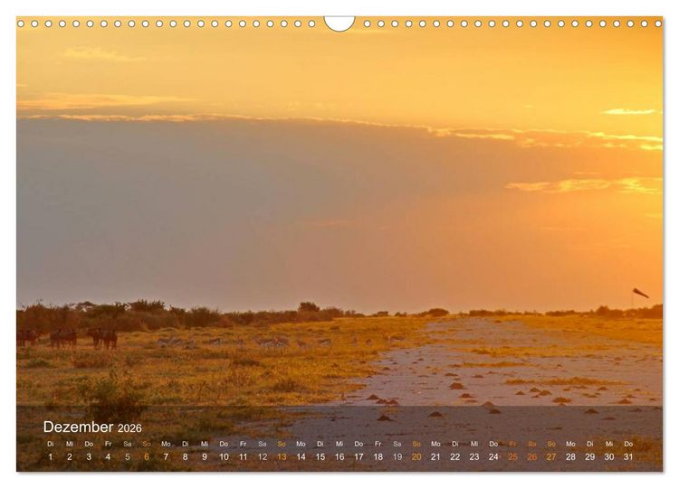 Produktbild: Botswana Wildlife (Wandkalender 2026 DIN A3 quer), CALVENDO Monatskalender