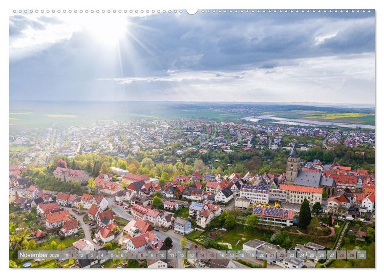 Produktbild: Ein Blick auf Wolfhagen (hochwertiger Premium Wandkalender 2026 DIN A2 quer), Kunstdruck in Hochglanz
