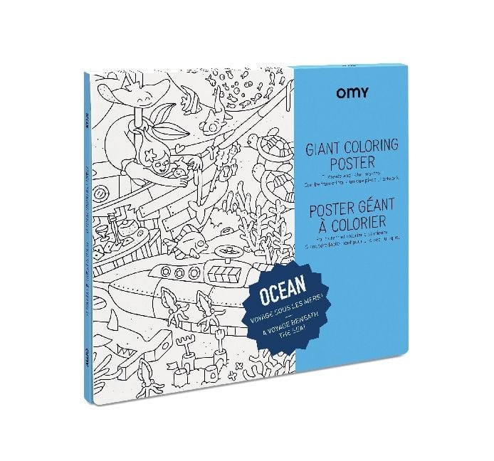 Produktbild: Giant Coloring Poster 70 x 100, Ocean