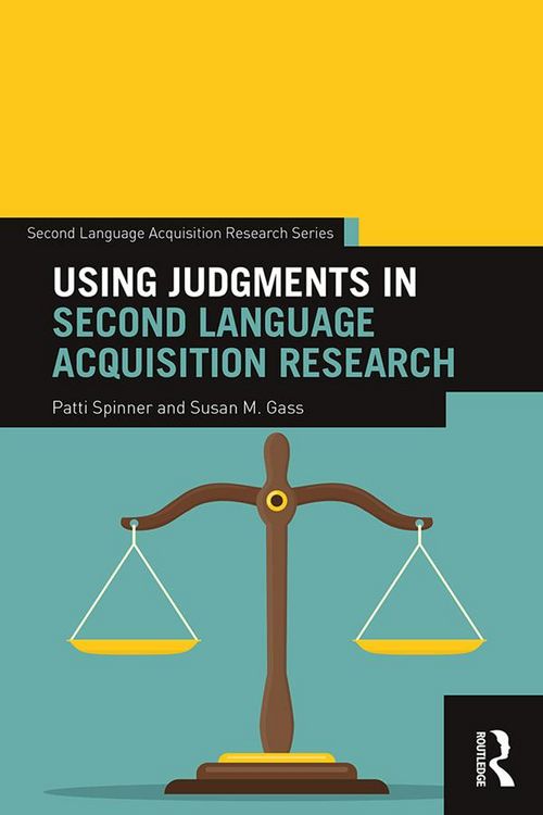 Produktbild: Using Judgments in Second Language Acquisition Research
