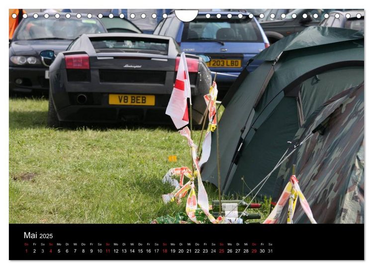 Produktbild: 24 Stunden in Le Mans (Wandkalender 2025 DIN A4 quer), CALVENDO Monatskalender