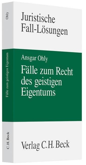 Produktbild: F&auml;lle zum Recht des geistigen Eigentums