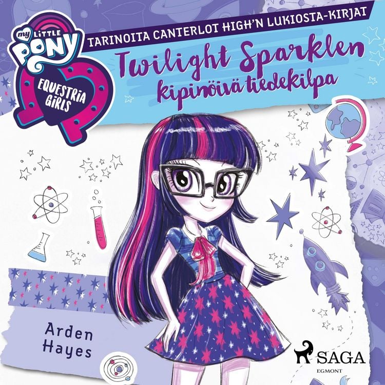 Produktbild: My Little Pony - Equestria Girls - Twilight Sparklen kipin&ouml;iv&auml; tiedekilpa