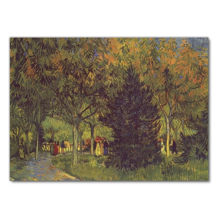 Produktbild: Lais Puzzle Vincent Willem van Gogh - Allee im Park 1000 Teile